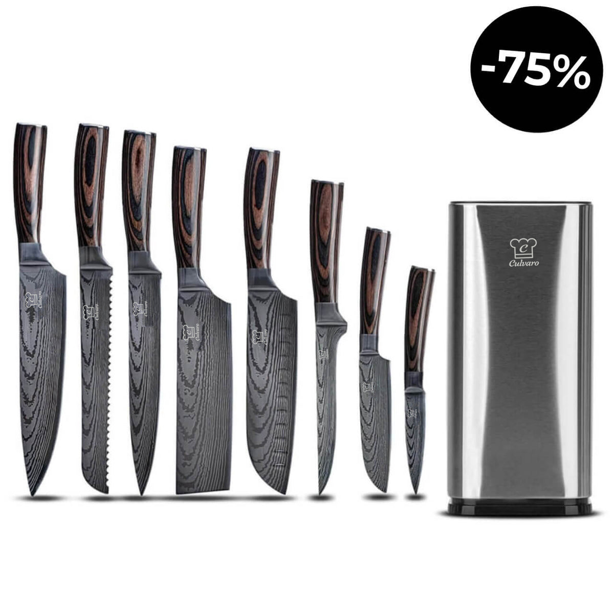 Asiatisches Bundle Edelstahlblock