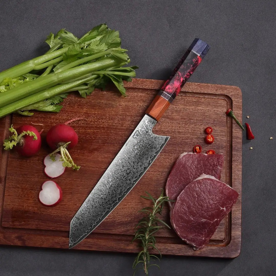 Gyuto Damascus Knife Set | Limited Edition