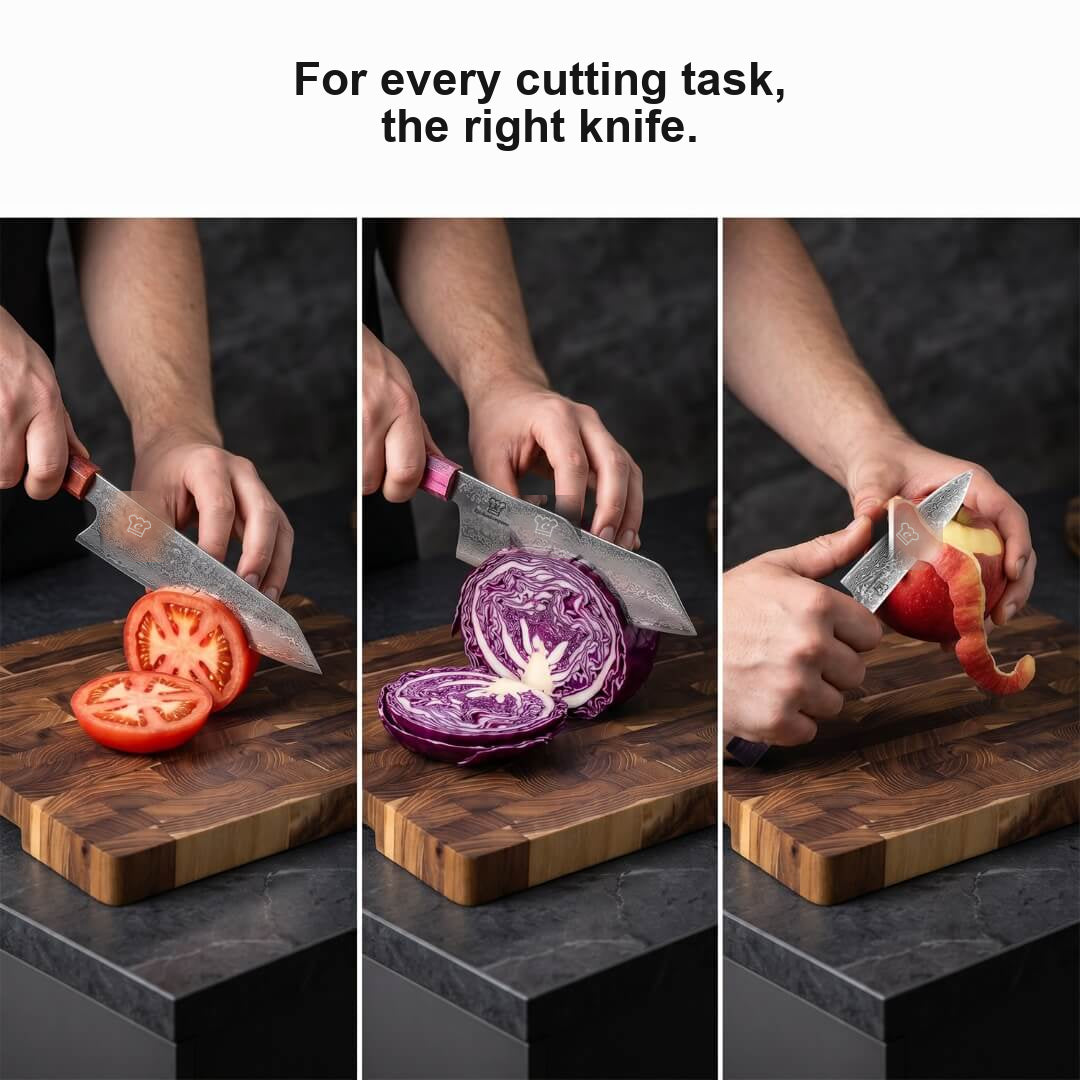 Gyuto Damascus Knife Set | Limited Edition