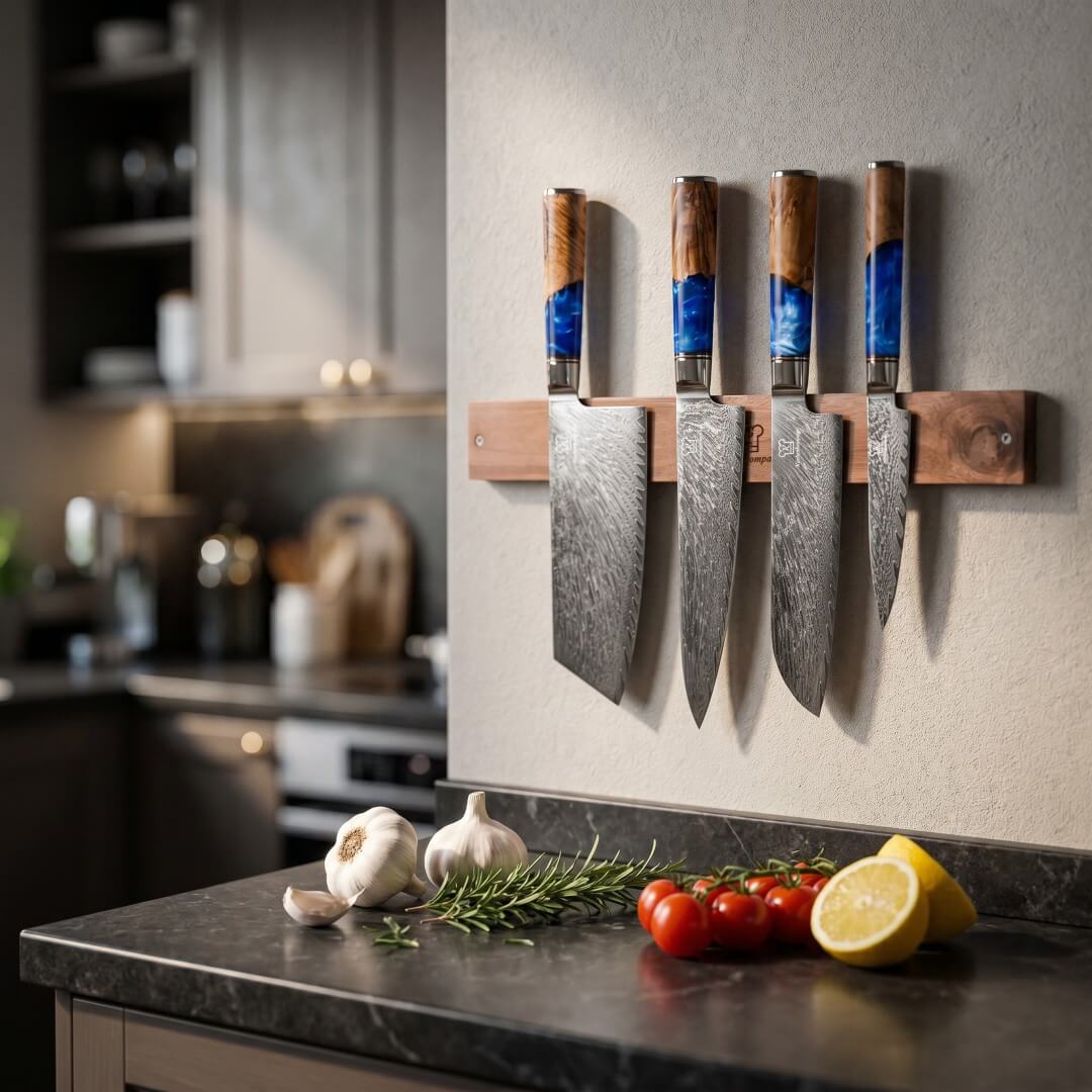 Kōyōju Magnetic Wooden Knife Rail