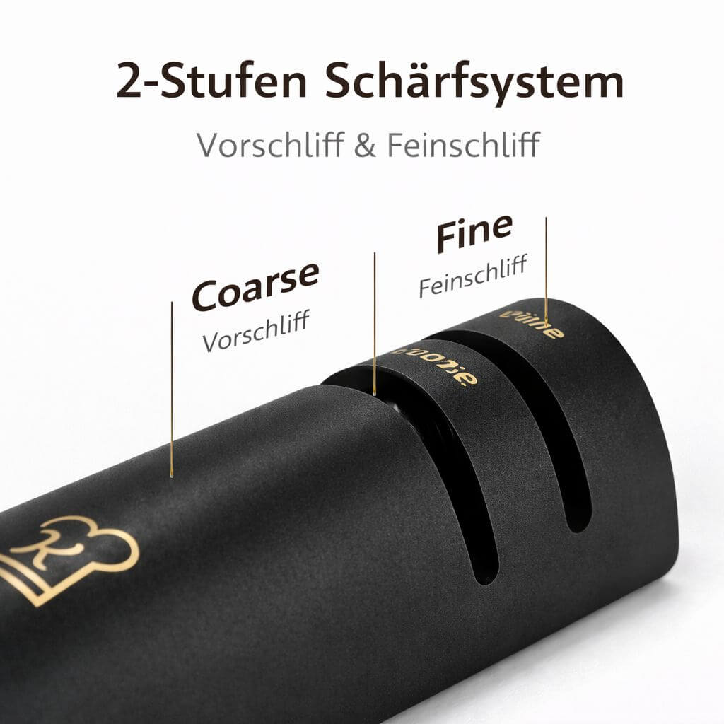 2-Stage Wooden Knife Sharpener
