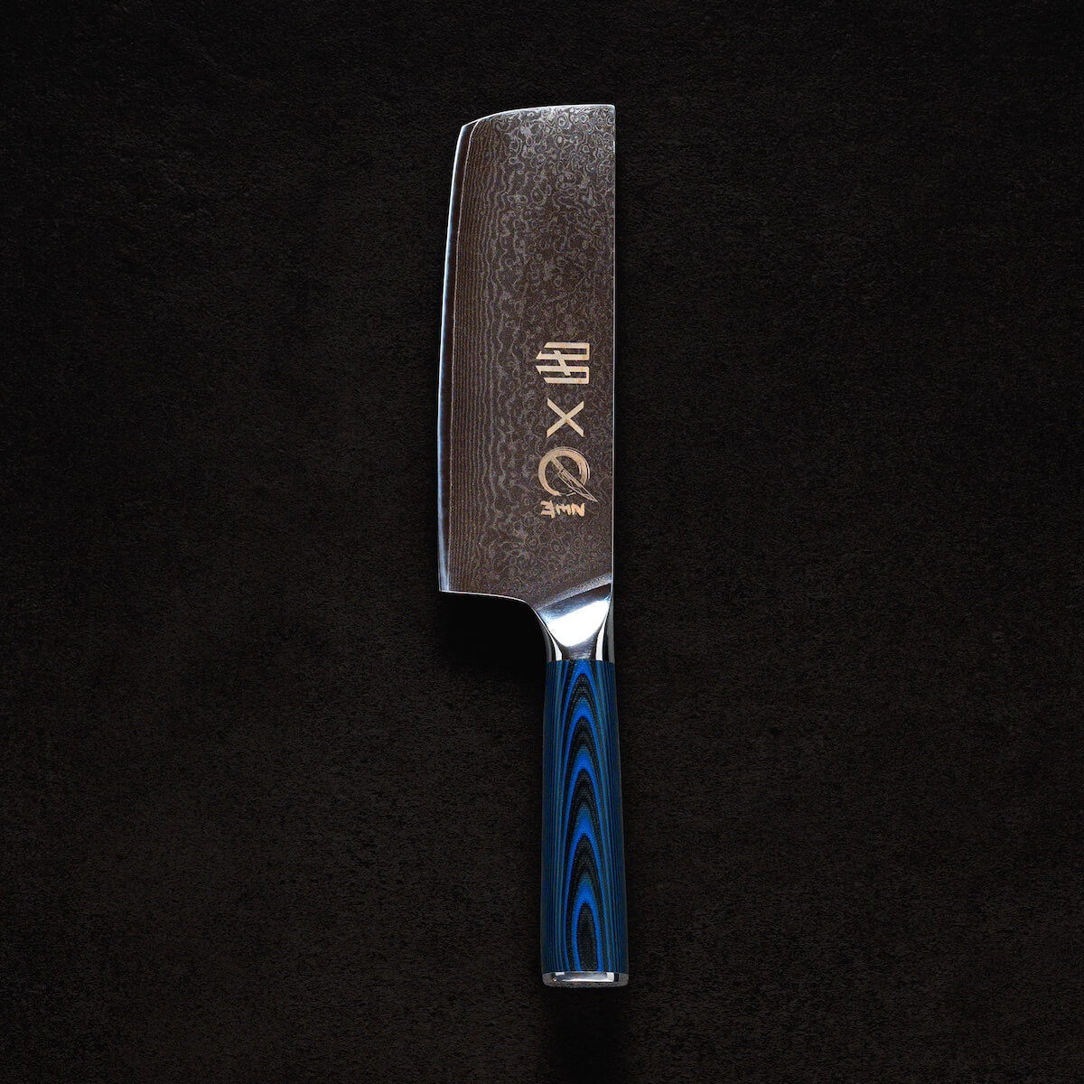 Hakku Aoi Damascus Cleaver