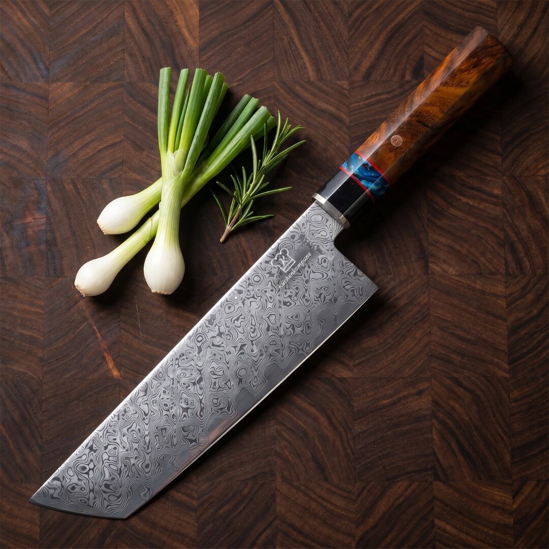 Yuan Lee Damascus Knife