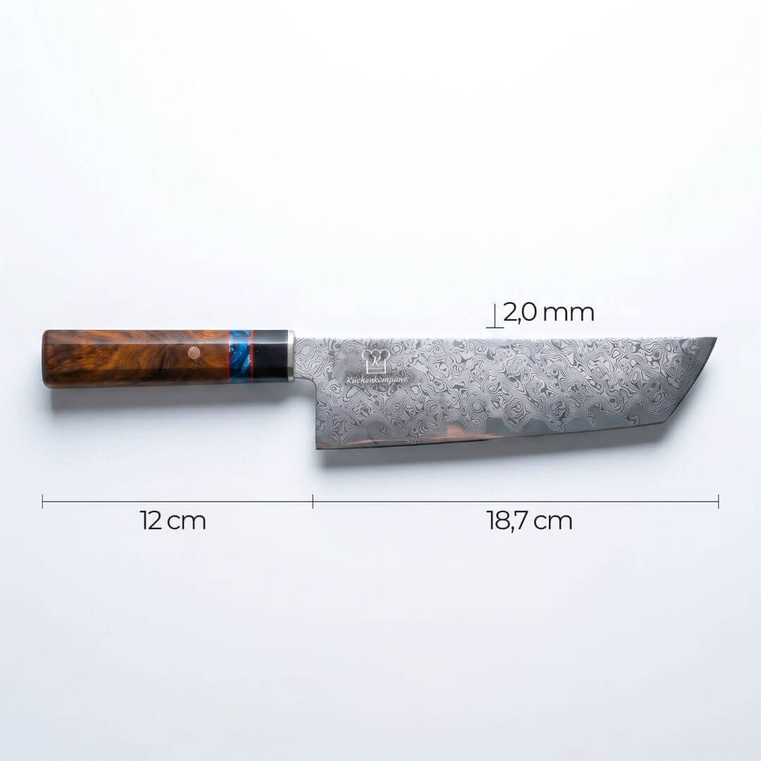Yuan Lee Damascus Knife