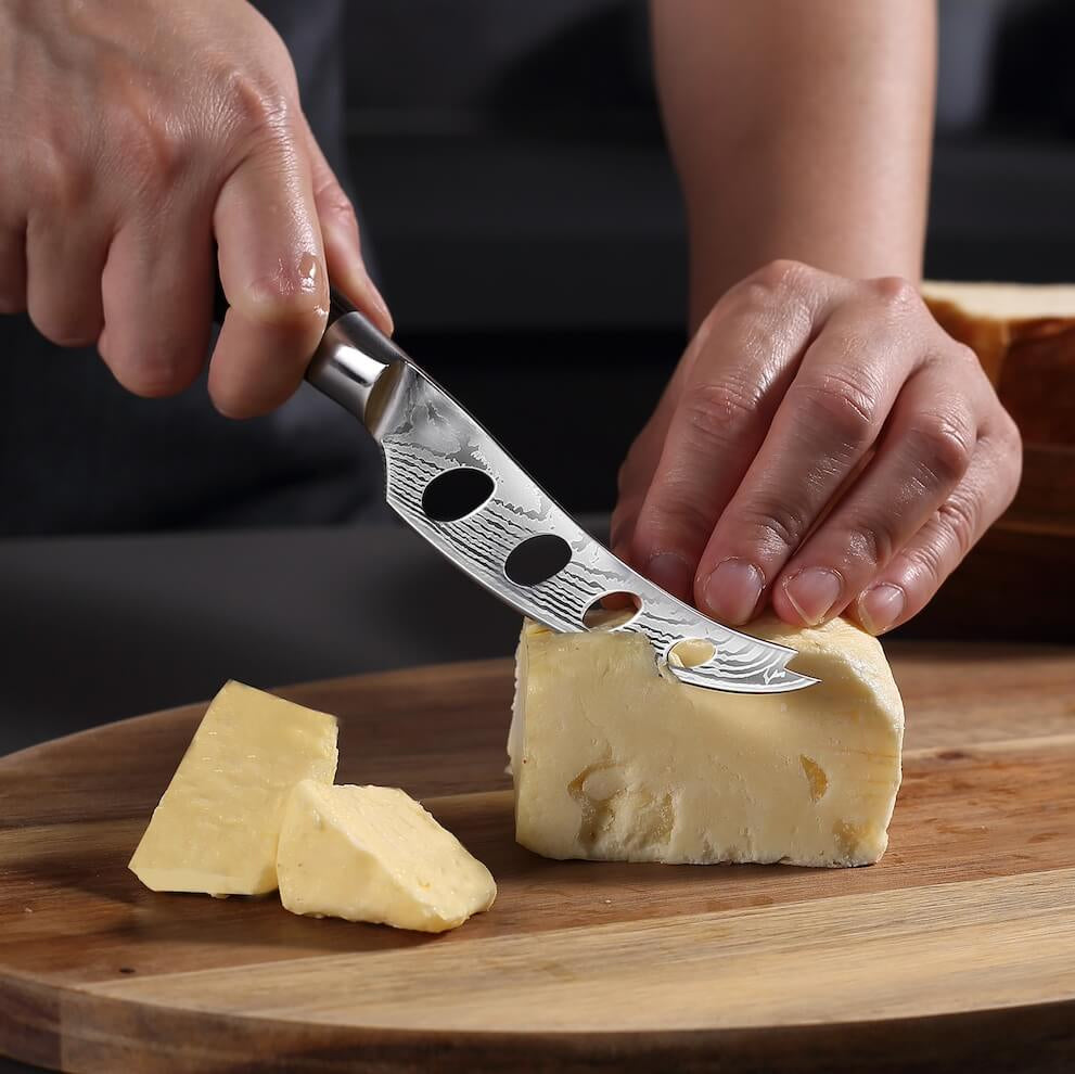 Cheese Trio: 2 Cheese Knives & Cheese Slicer