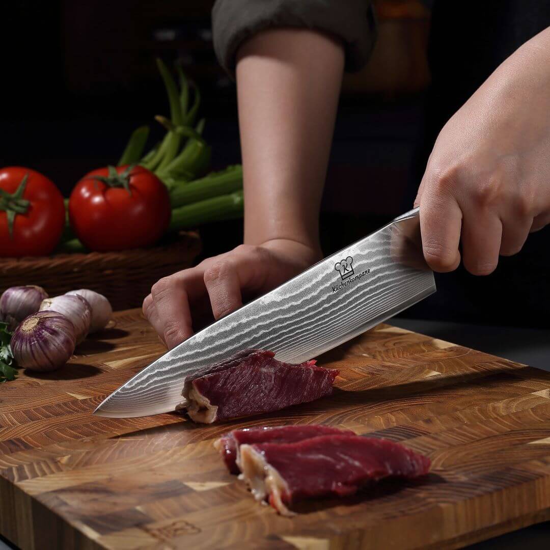 5-Piece Professional Damascus Knife Set