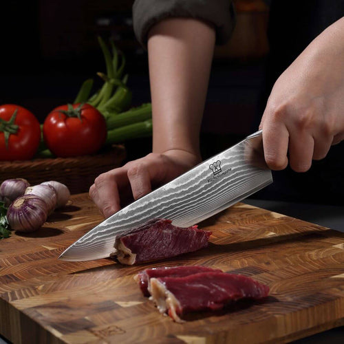 5-Piece Professional Damascus Knife Set