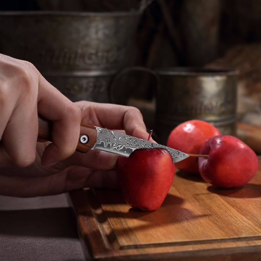 Forst Damascus Pocket Knife