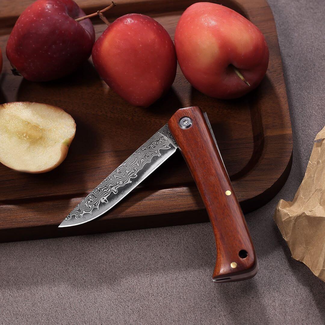 Forst Damascus Pocket Knife