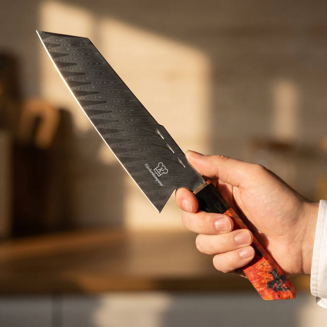 Kokutan Damascus Knife