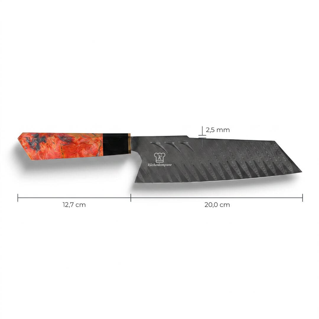 Kokutan Damascus Knife