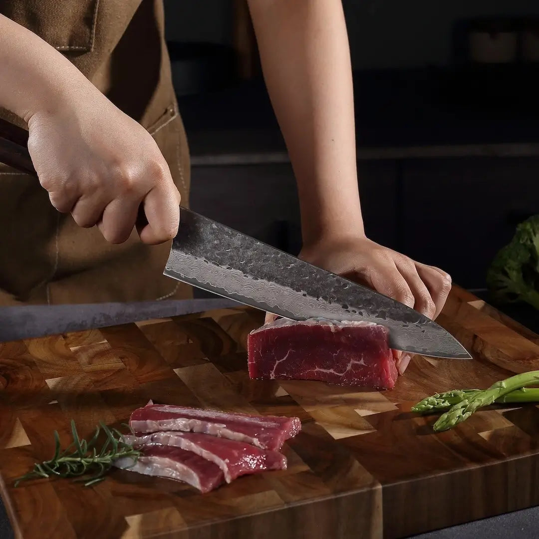 Shikku Damascus Chef's Knife