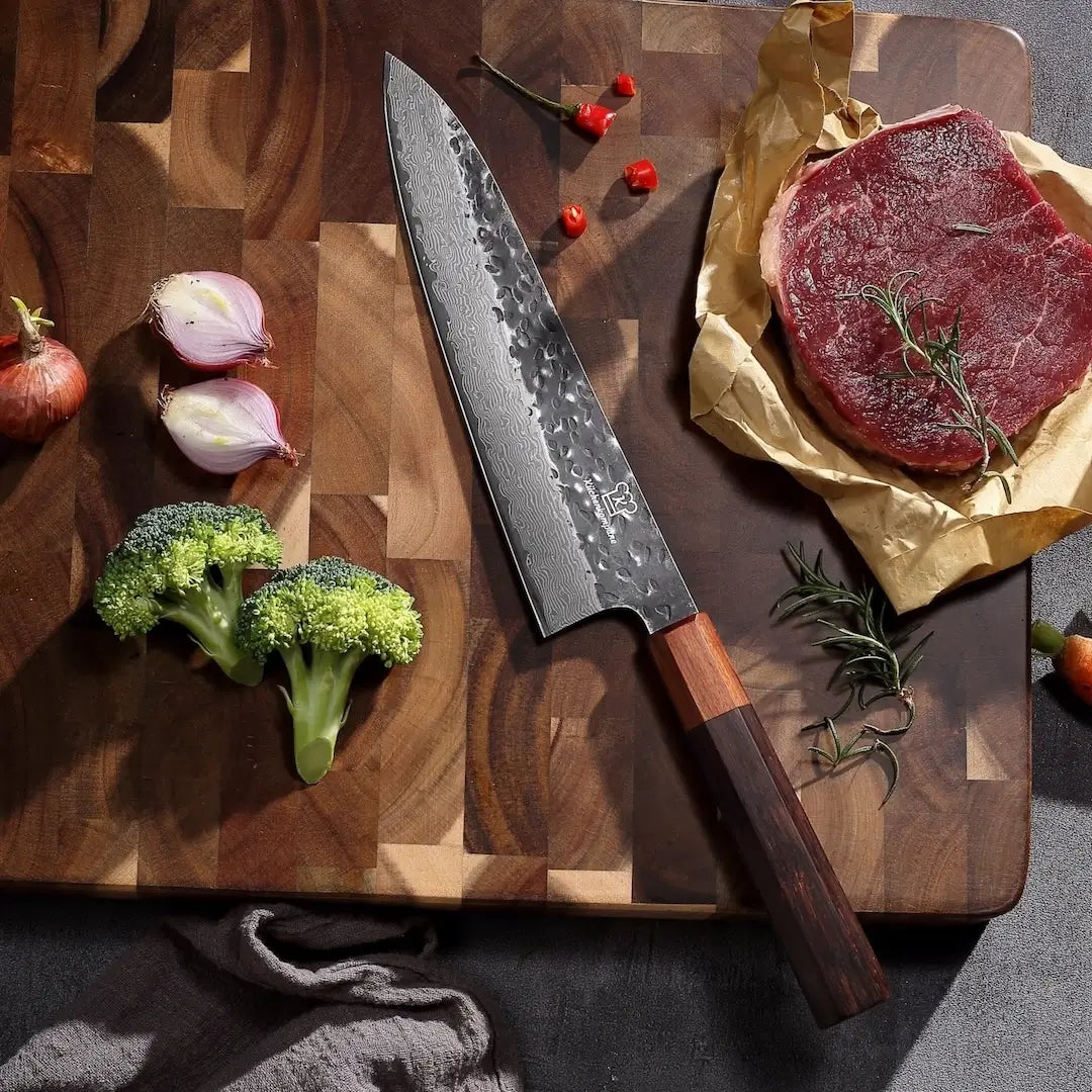 Shikku Damascus Chef's Knife