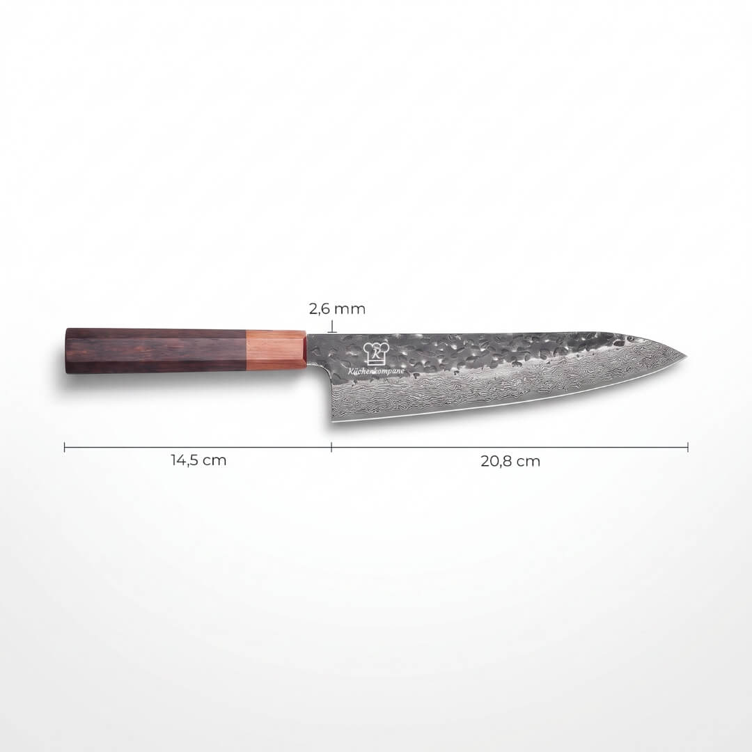 Shikku Damascus Chef's Knife