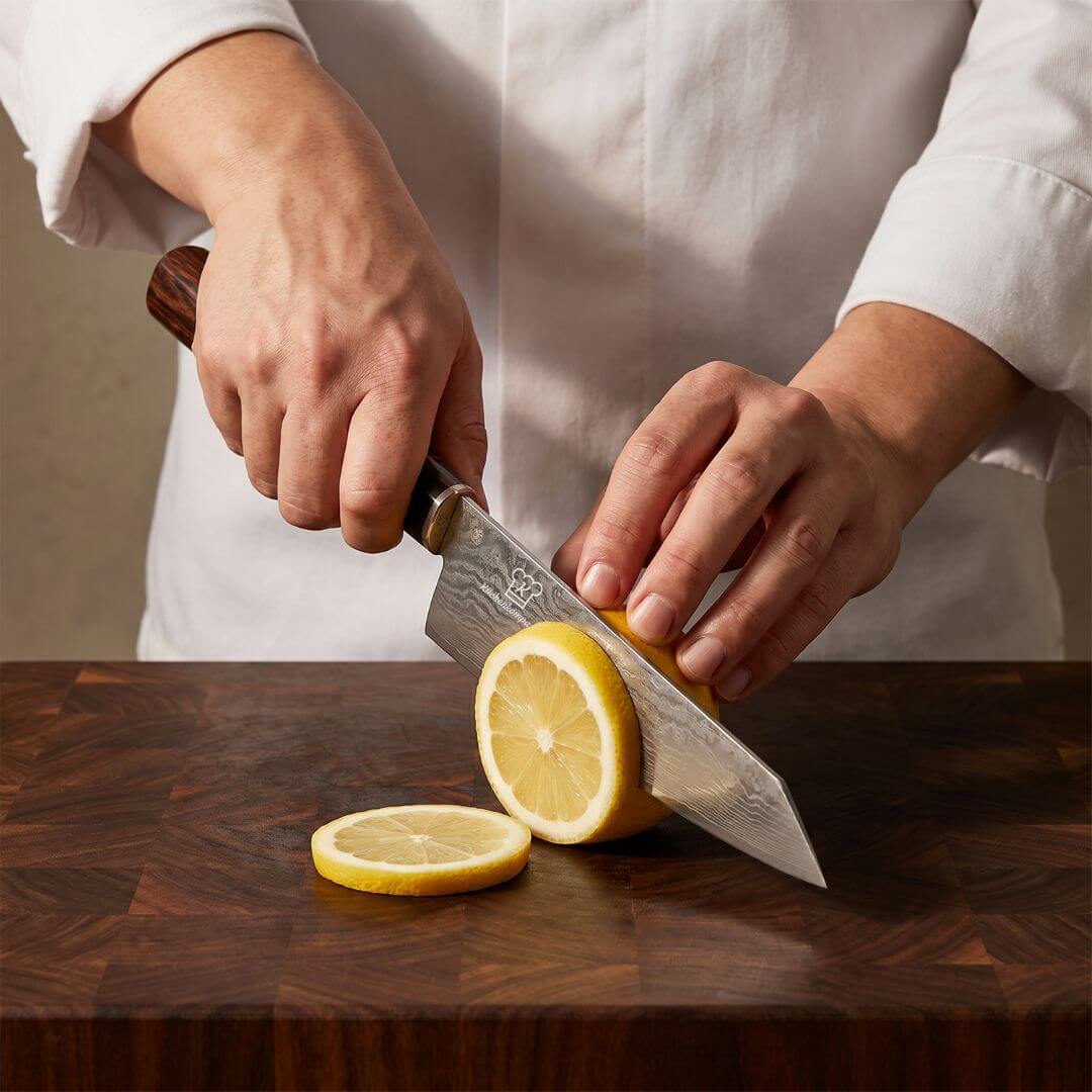 Wankyoku Damascus Knife