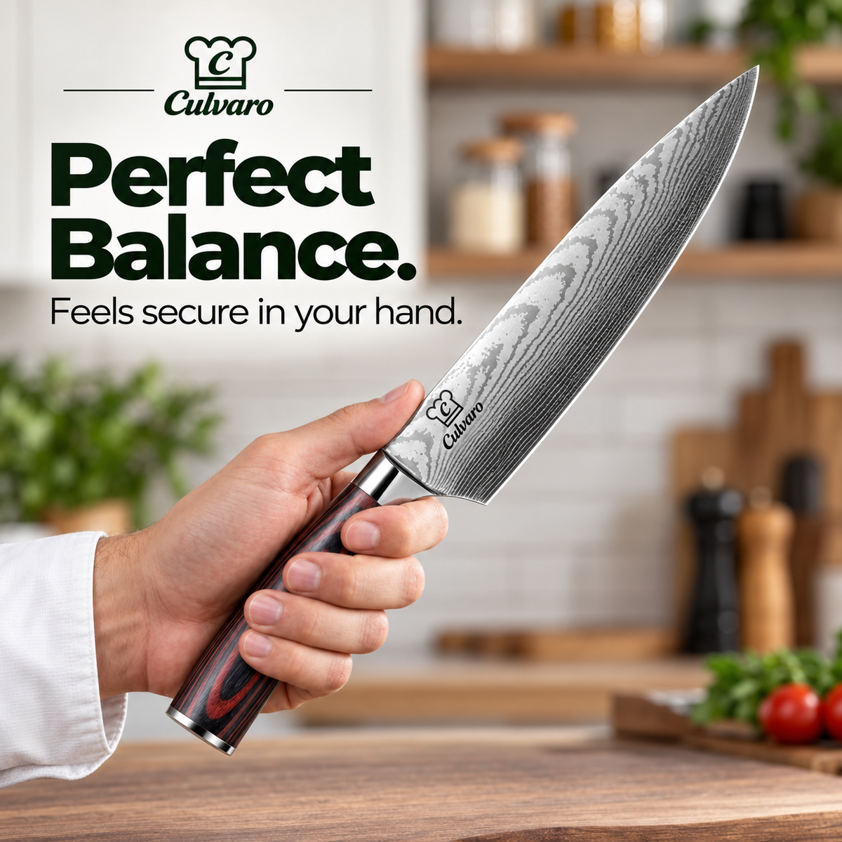 Premium 8-Piece Asian Knife Set